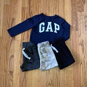 Bundle Gap and Old Navy sweats and shirt